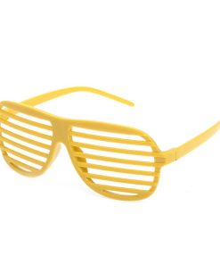 Super Seje gule retro partybriller.