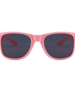 lyserød wayfarer solbriller
