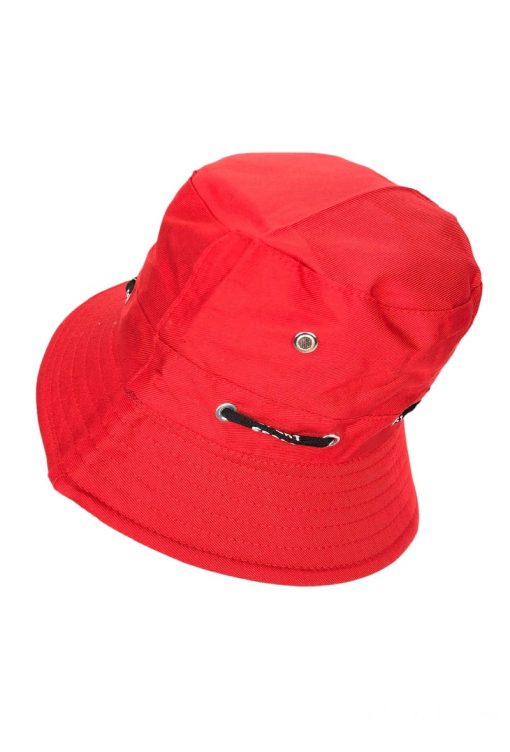 Bucket hat - rød