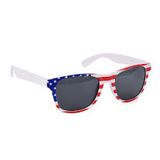 Wayfarer solbriller US flag