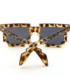 leopardfarvet 8-BIT Solbriller