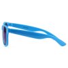 blå Wayfarer solbrille med spejlglas