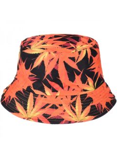 Bucket hat - orange - mønster