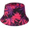 Bucket hat - pink - mønster